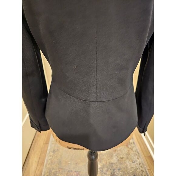 Ann Taylor Loft Silk Blazer with Satin Trim Size 2P - Picture 6 of 10